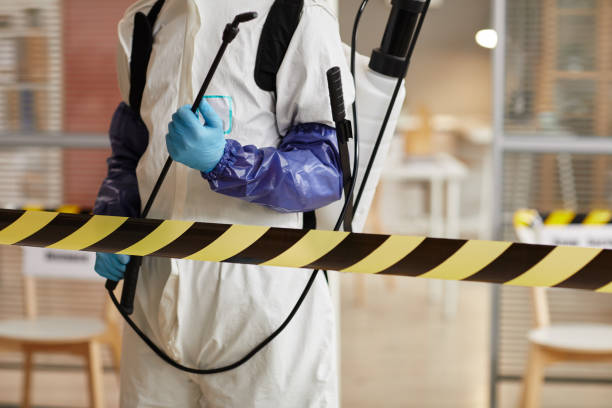 Professional Drug Lab Cleanup technician working in Lawrence, IN